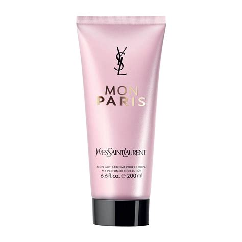 ysl mon paris body lotion 50ml|yves saint laurent lotion.